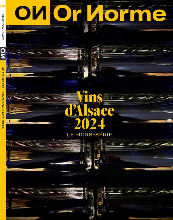 Une du magazine Or Norme - hors série "Vins d'Alsace" 2024