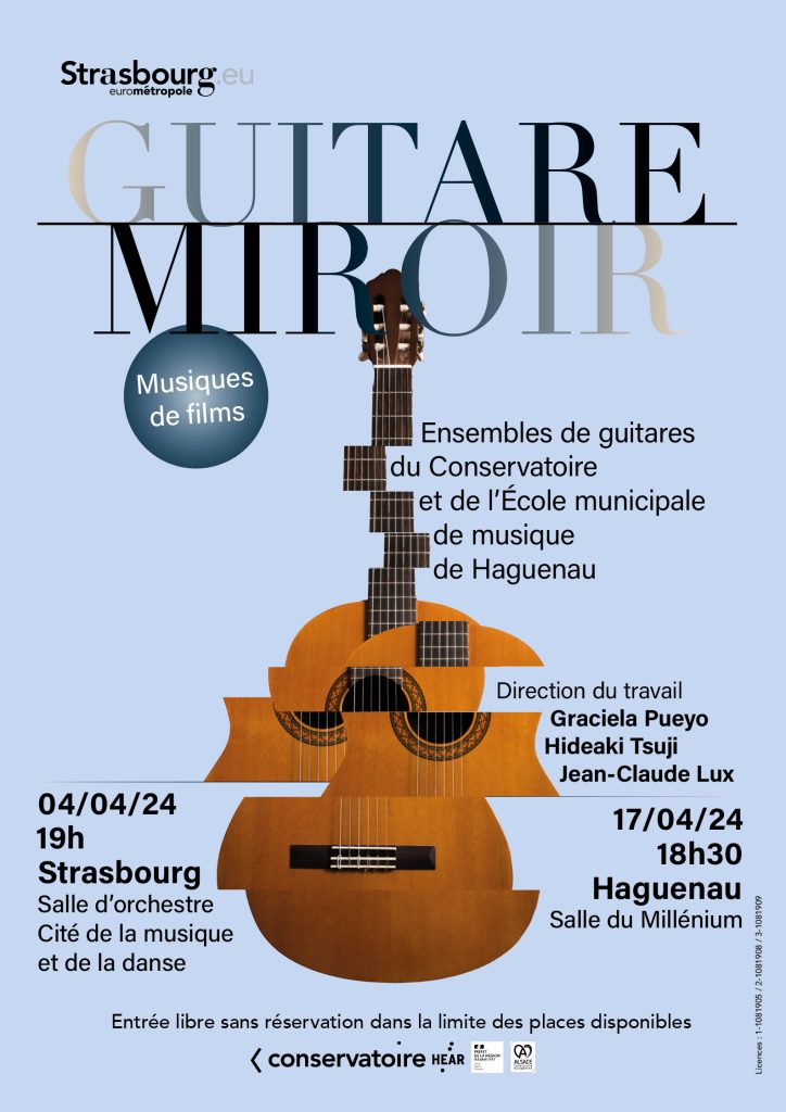 Guitare Miroir, concert au Conservatoire de Strasbourg