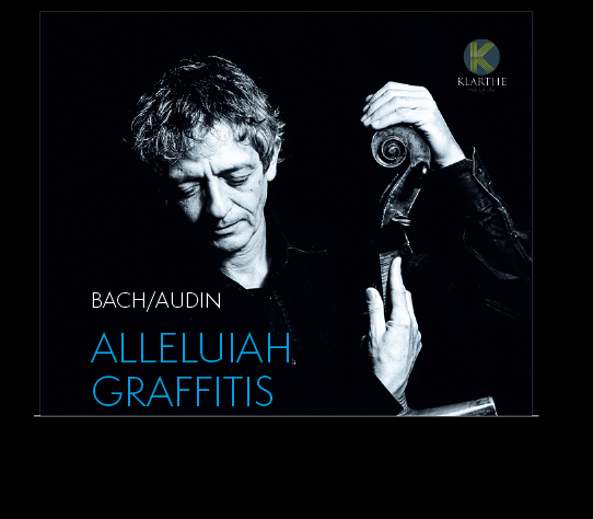 Pochette du CD du violoncelliste Jean-Philippe Audin "Alleluiah Graffitis"