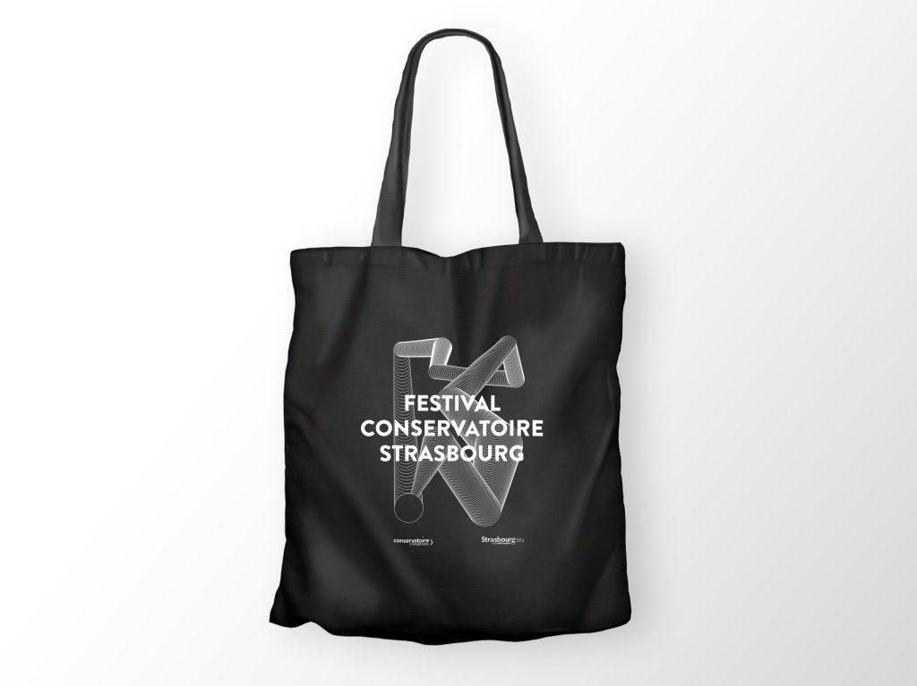 Totebag pour le Festival du Conservatoire