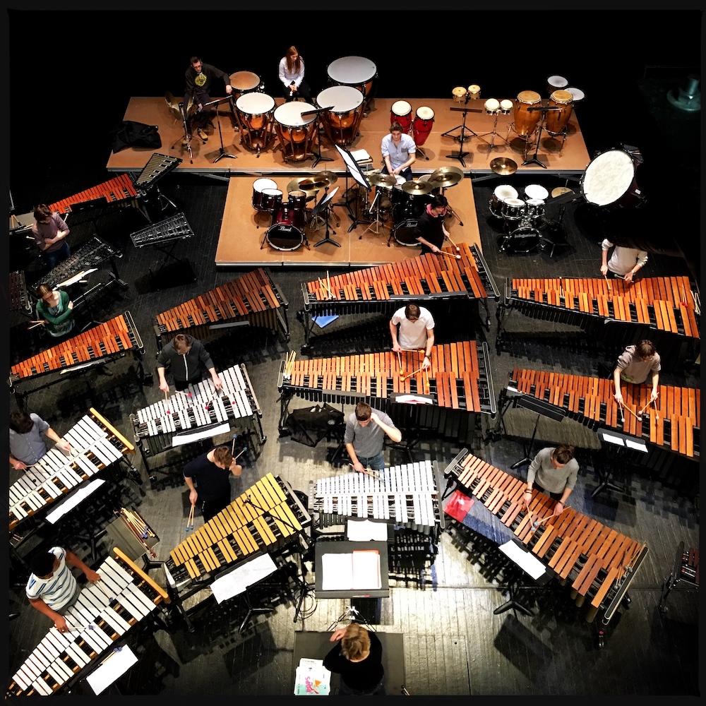 Kolossal Percussion Orchestra Conservatoire de Strasbourg ©Slykell
